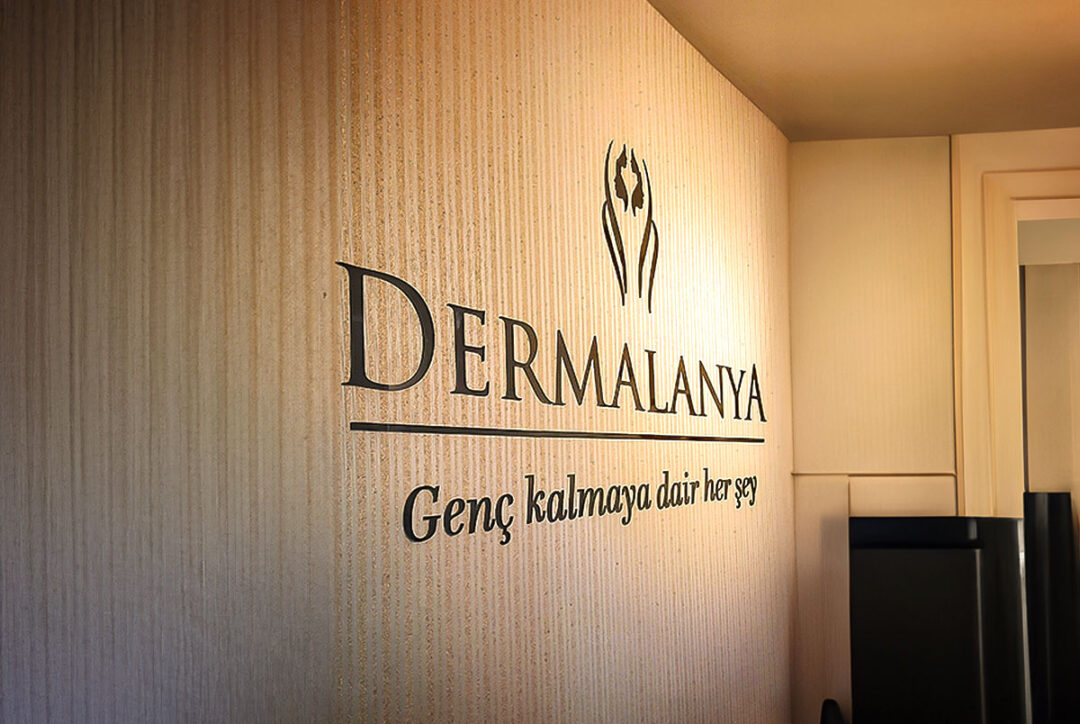 dermalanya guzellik merkezi alanya - pleksi harf kesim tabela