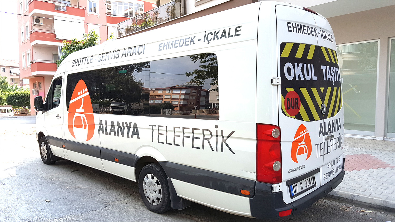 Alanya Teleferik - Bölgesel Araç Reklam Uygulama 2