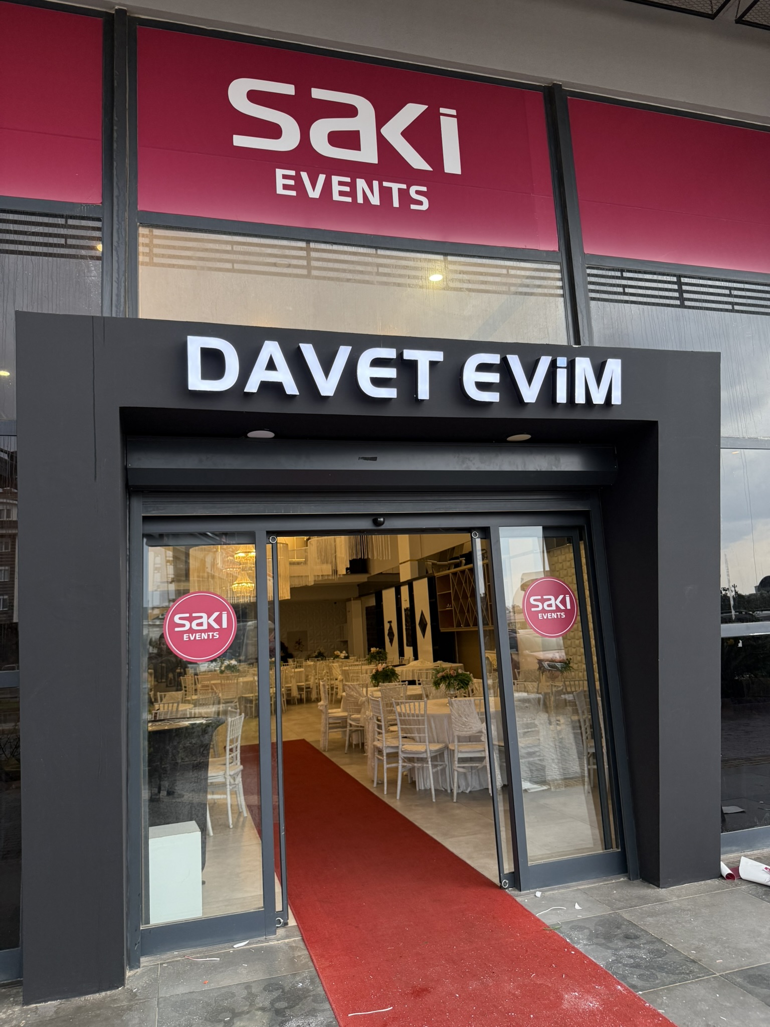 Davet Evim Alanya - Pleksiglas Kutu Harf ve Dijital Baskı