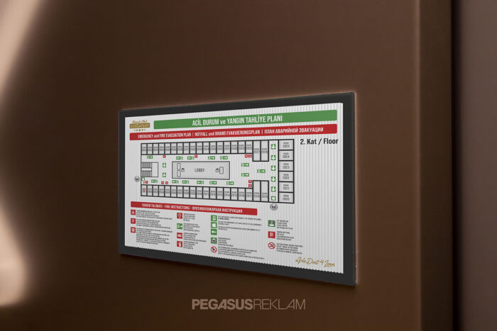 Doganay Hotel Alanya - Acil Durum ve Yangın Tahliye Planı