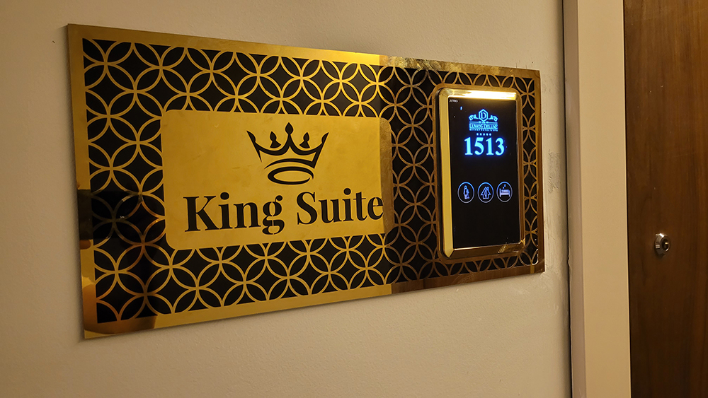 Lumos Hotel Alanya -Otel Oda Kapı Tabelası