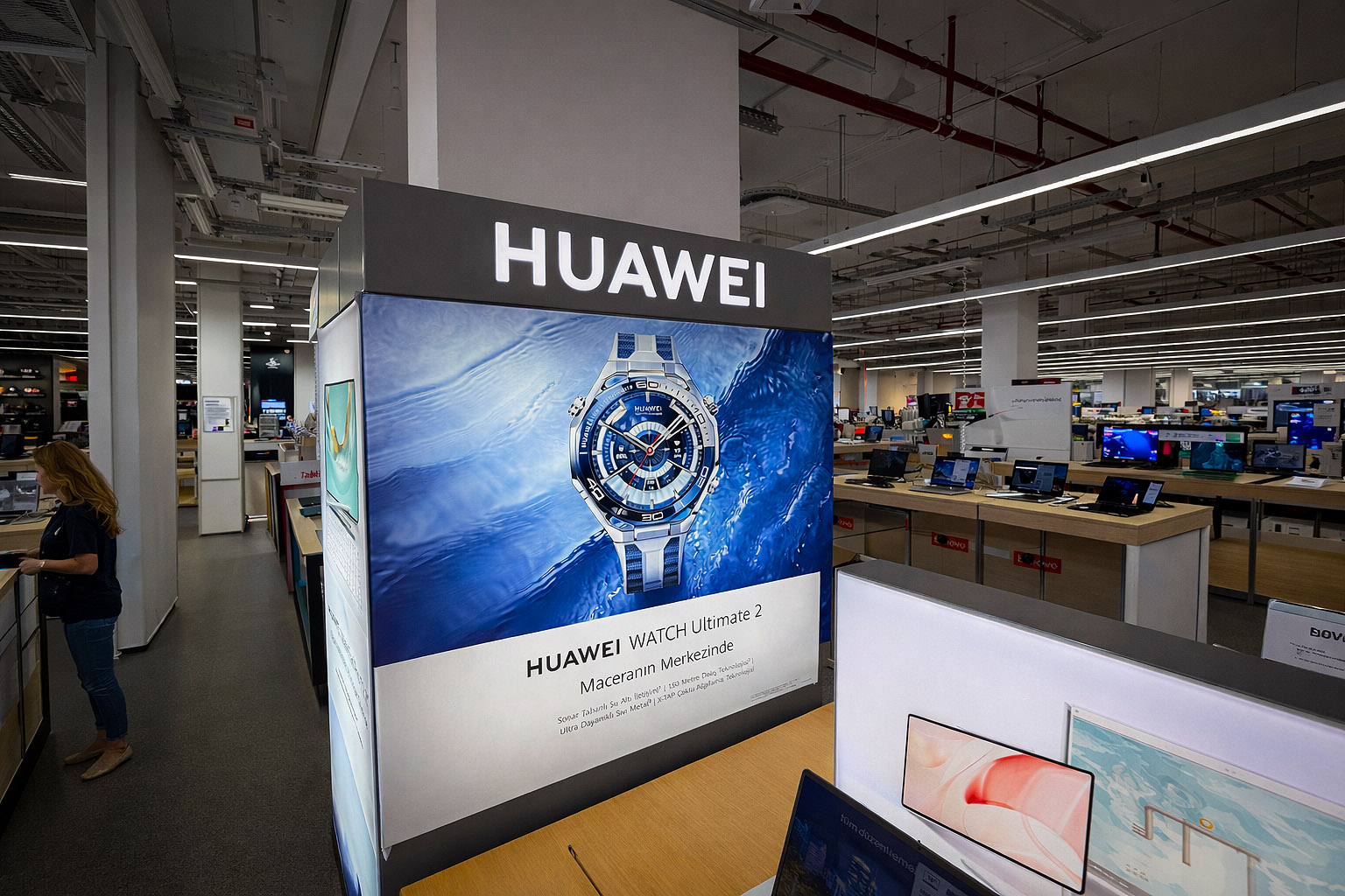Mediamarkt - Huawei - Lightbox Tabela Alanya