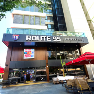Route 95 Alanya - Işıklı Kutu Harf Tabela