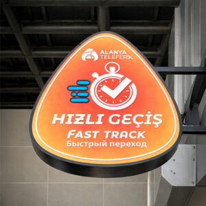 Alanya Teleferik - Alanya Fener Tabela